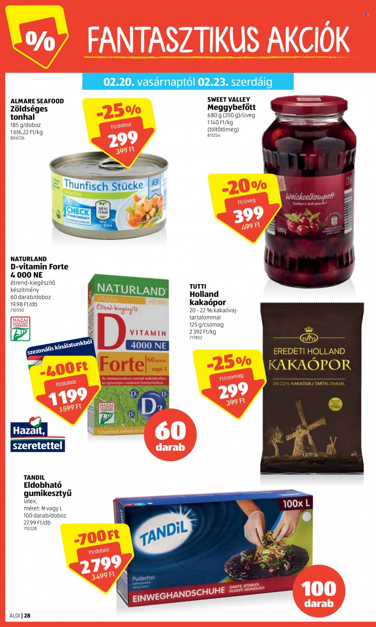 Aldi akciós újságok - 2022.02.17 - 2022.02.23. Oldal 28
