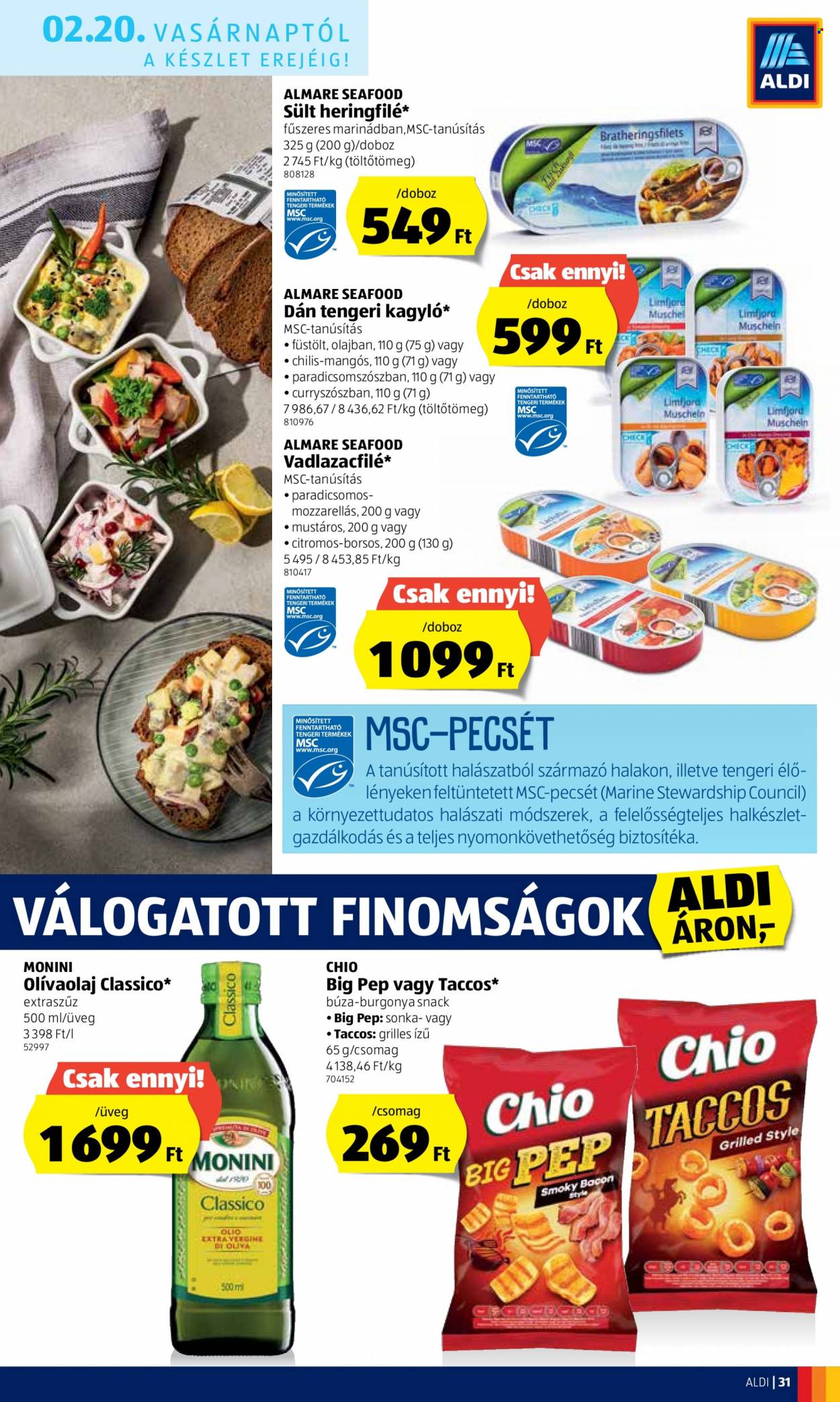 Aldi akciós újságok - 2022.02.17 - 2022.02.23. Oldal 31