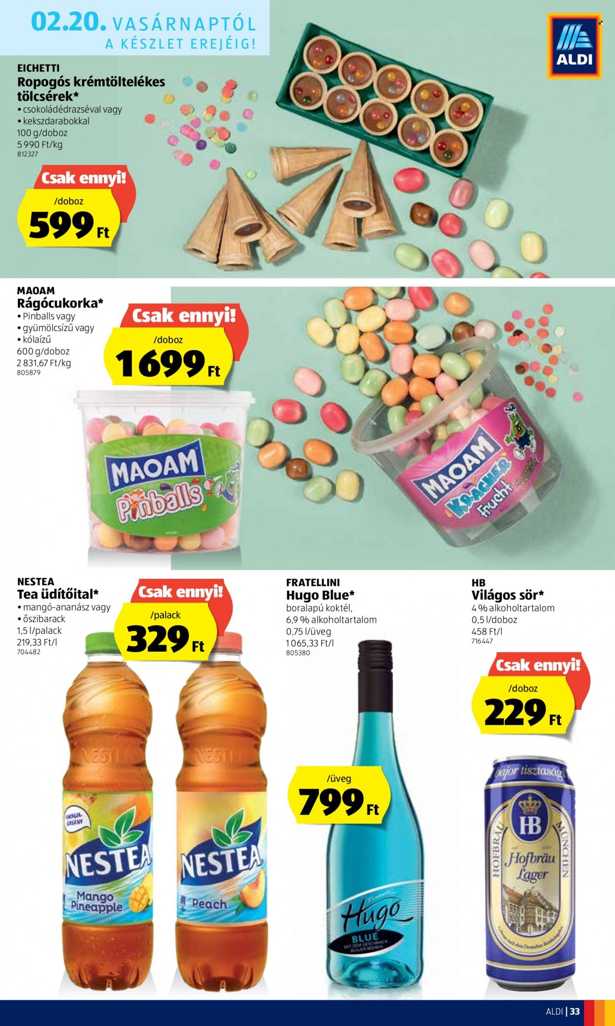 Aldi akciós újságok - 2022.02.17 - 2022.02.23. Oldal 33