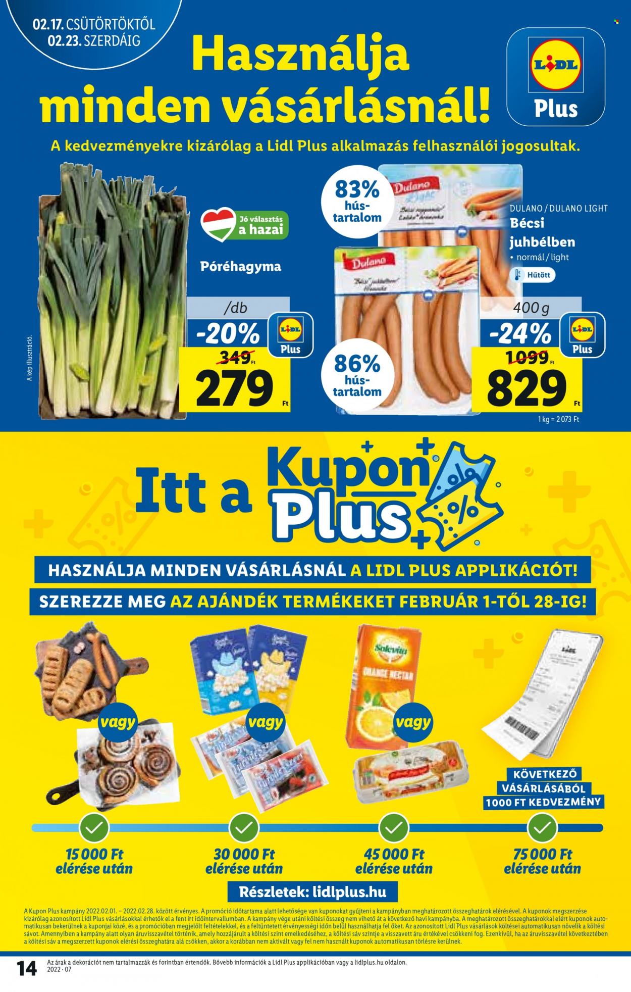 Lidl akciós újságok - 2022.02.17 - 2022.02.23. Oldal 14