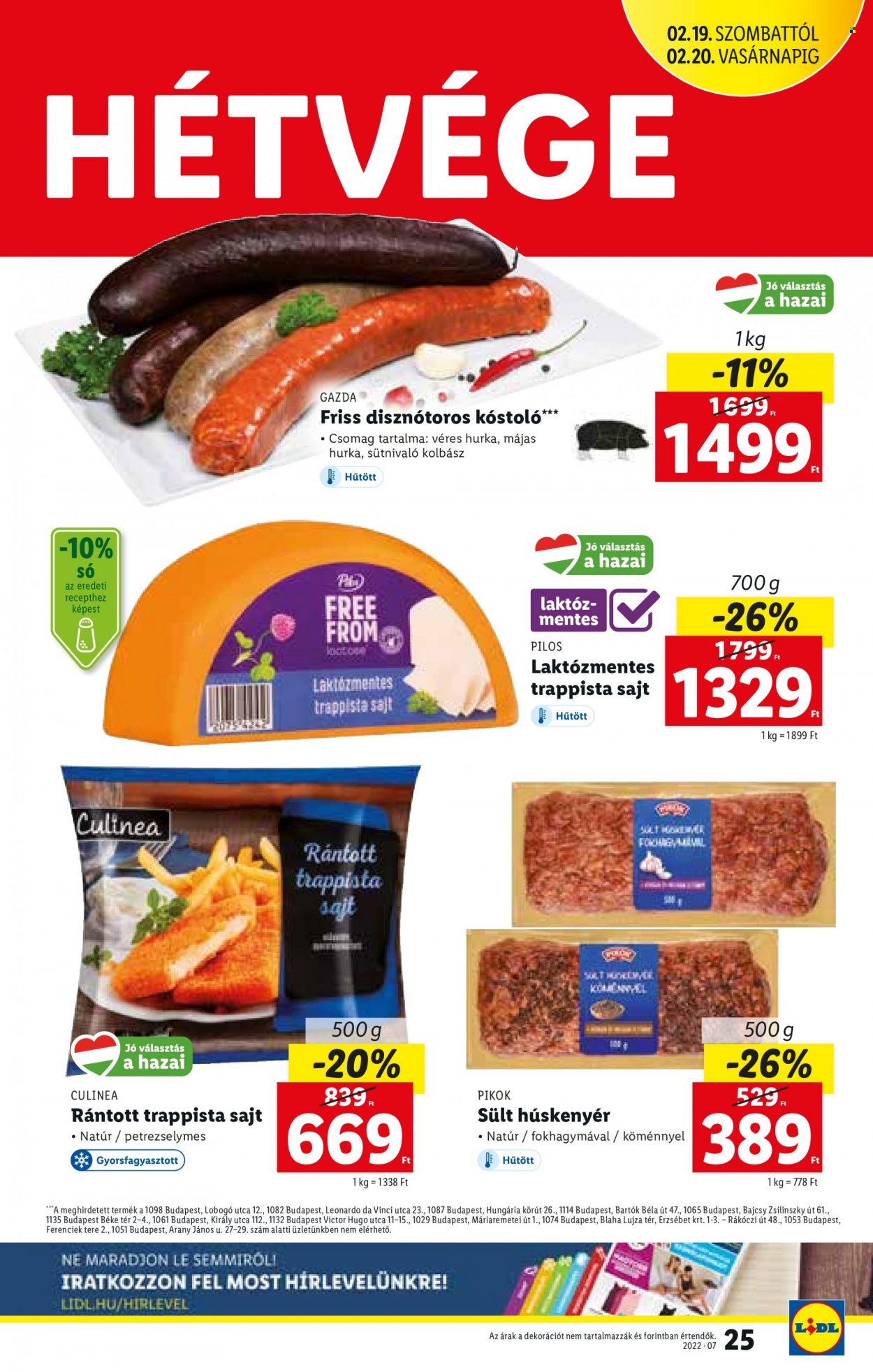 Lidl akciós újságok - 2022.02.17 - 2022.02.23. Oldal 25