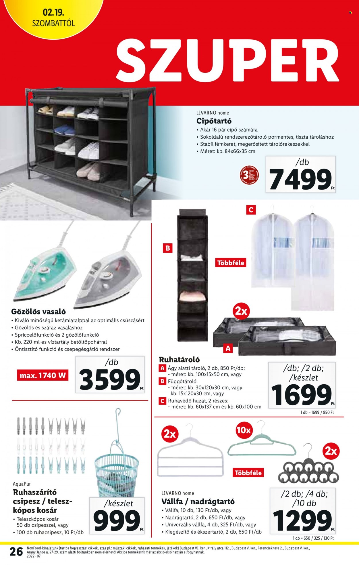 Lidl akciós újságok - 2022.02.17 - 2022.02.23. Oldal 26
