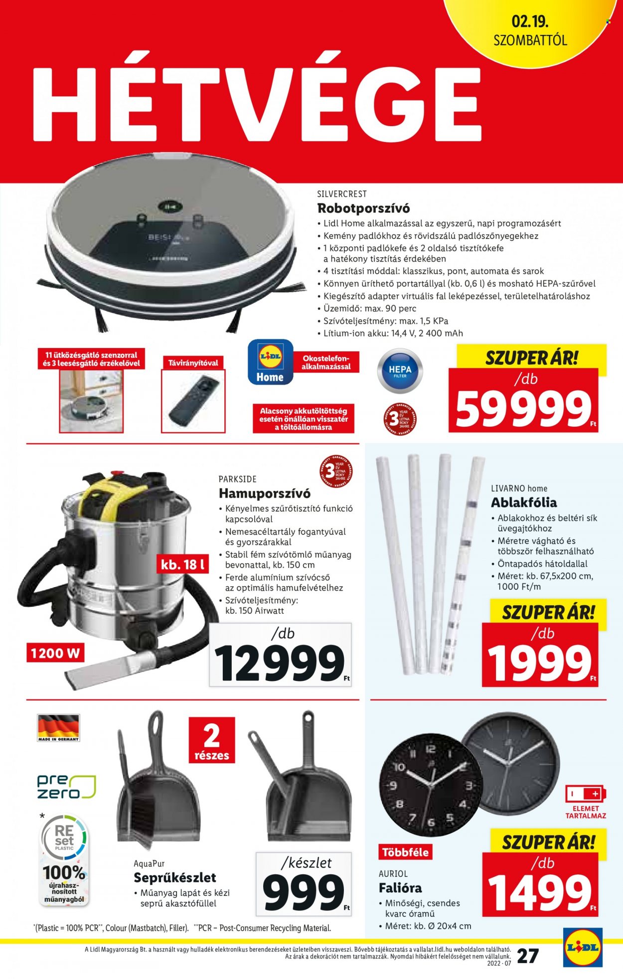 Lidl akciós újságok - 2022.02.17 - 2022.02.23. Oldal 27