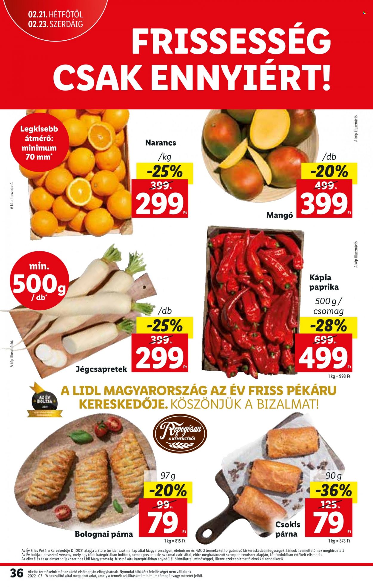 Lidl akciós újságok - 2022.02.17 - 2022.02.23. Oldal 36
