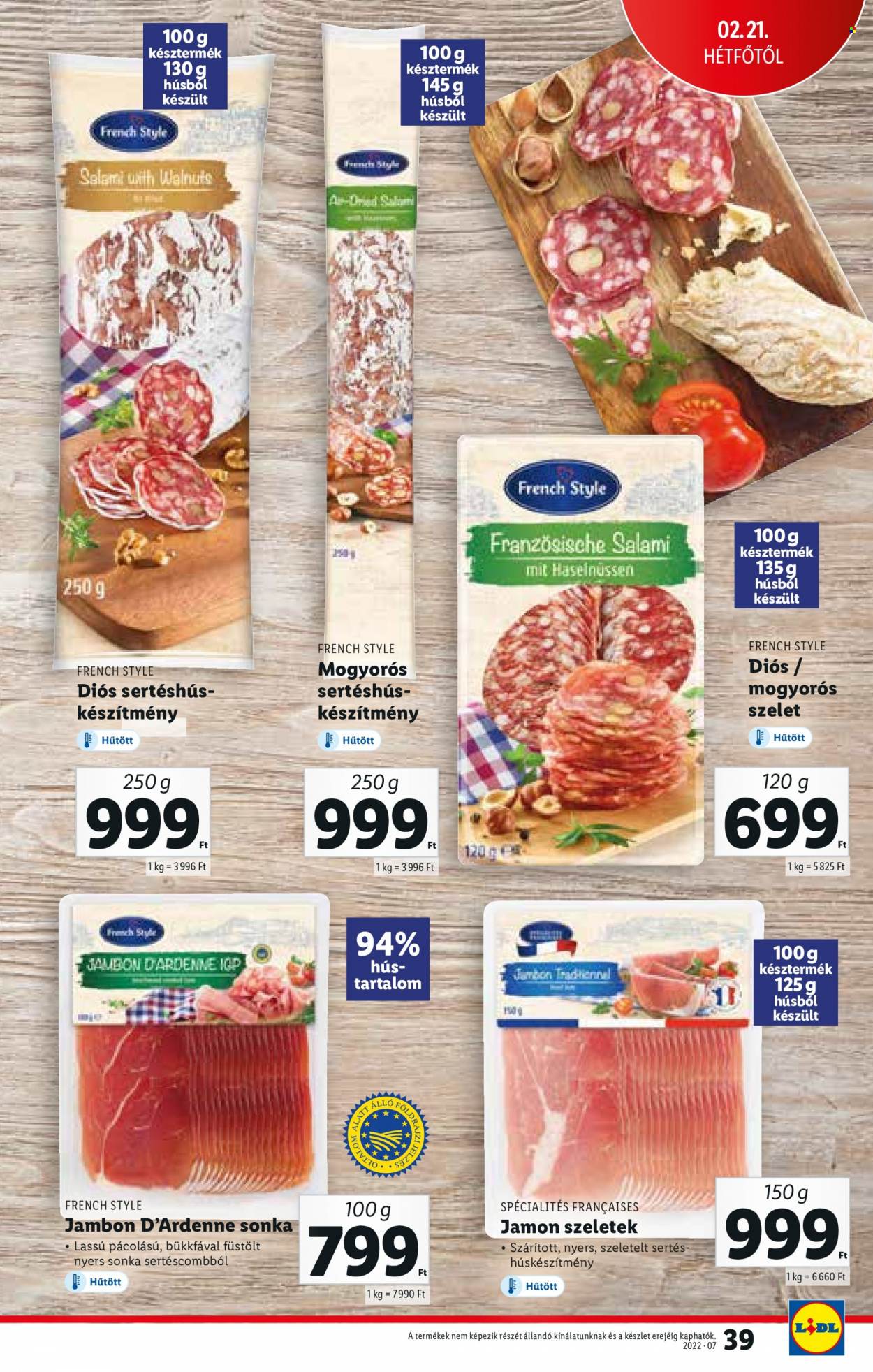 Lidl akciós újságok - 2022.02.17 - 2022.02.23. Oldal 39
