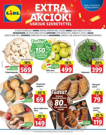 Újság Lidl - 2022.02.17 - 2022.02.20.