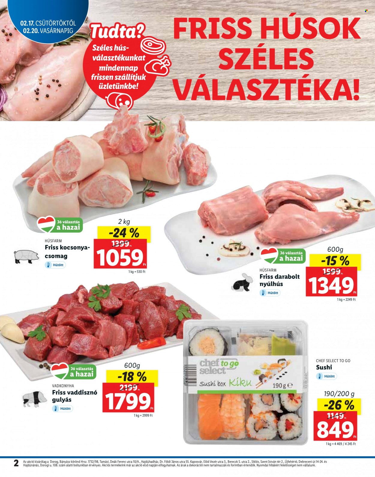 Lidl akciós újságok - 2022.02.17 - 2022.02.20. Oldal 2