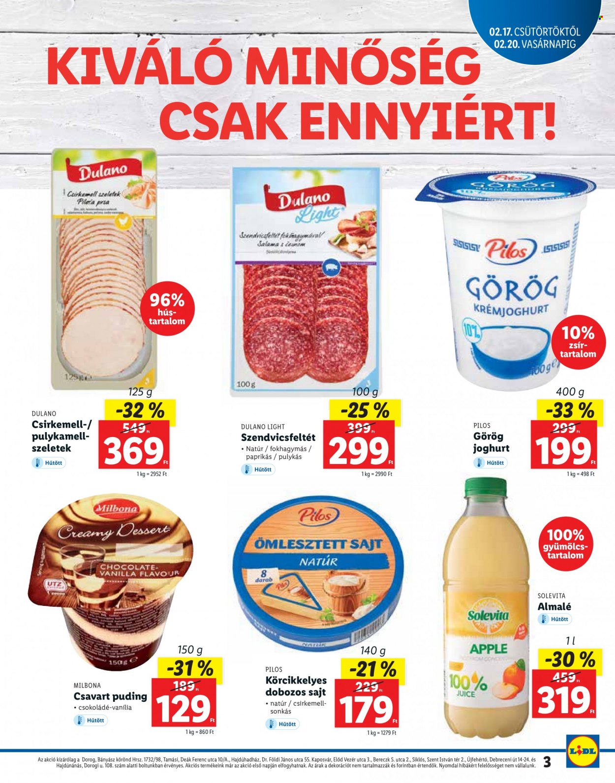 Lidl akciós újságok - 2022.02.17 - 2022.02.20. Oldal 3