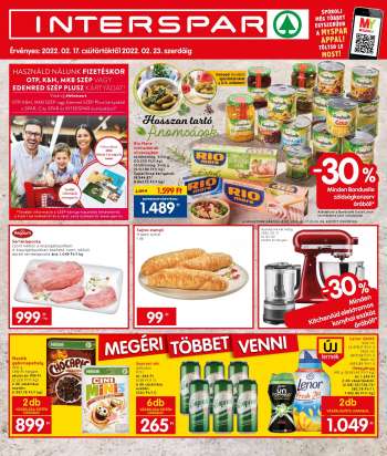 Újság INTERSPAR - 2022.02.17 - 2022.02.23.