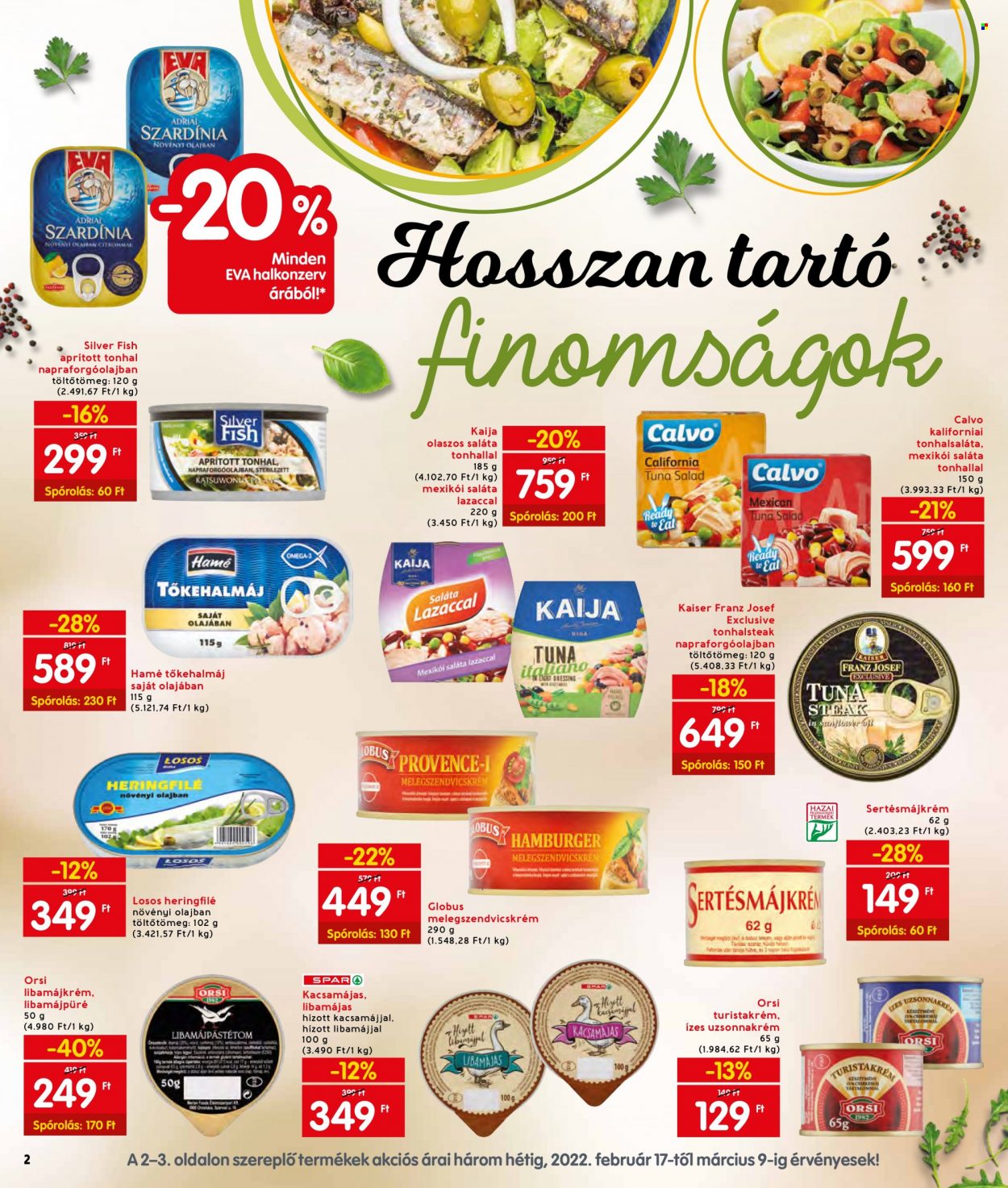 INTERSPAR akciós újságok - 2022.02.17 - 2022.02.23. Oldal 2