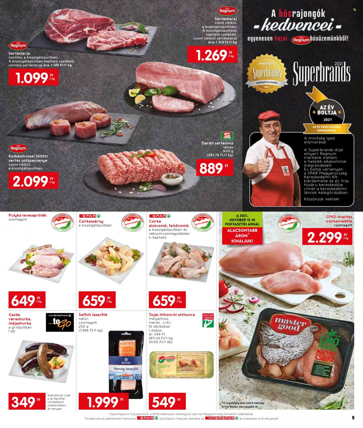 INTERSPAR akciós újságok - 2022.02.17 - 2022.02.23. Oldal 13