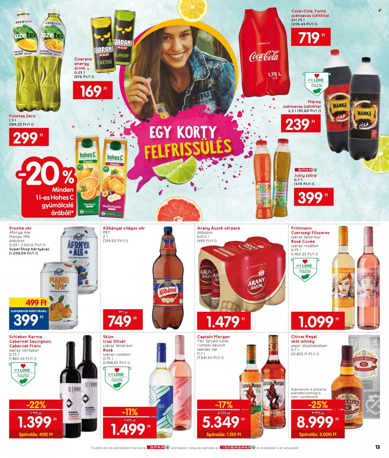 INTERSPAR akciós újságok - 2022.02.17 - 2022.02.23. Oldal 19