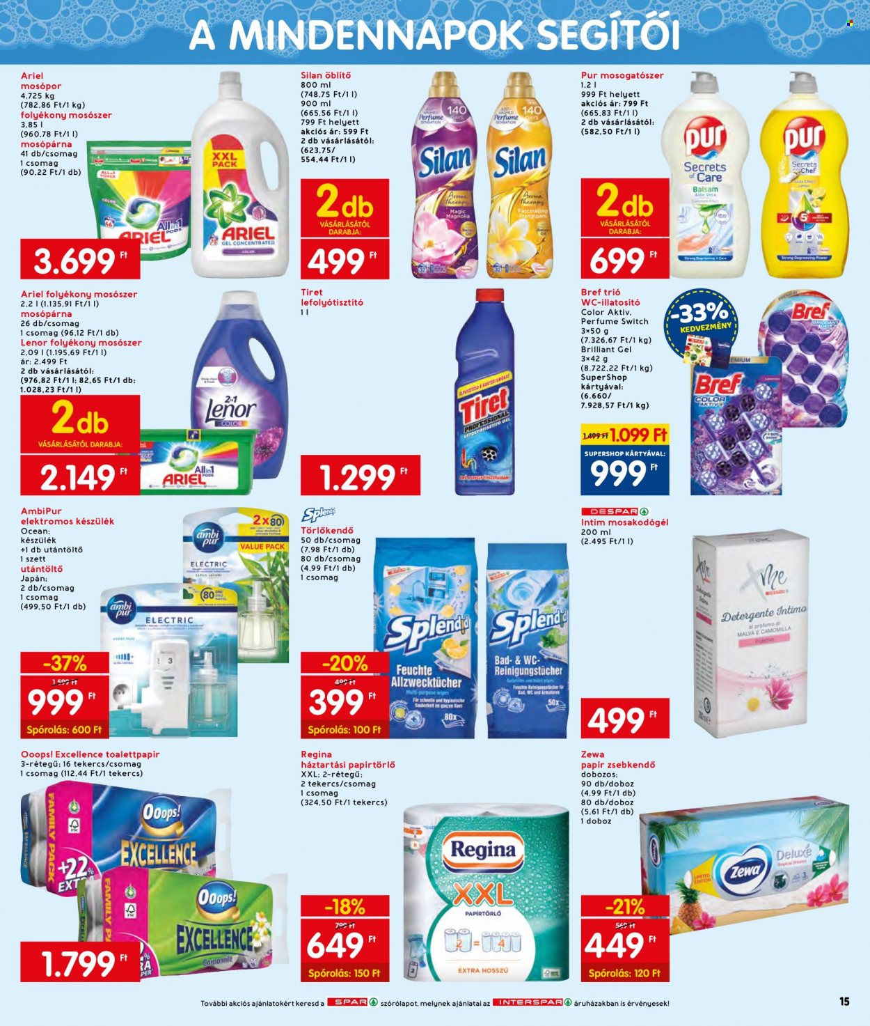 INTERSPAR akciós újságok - 2022.02.17 - 2022.02.23. Oldal 21