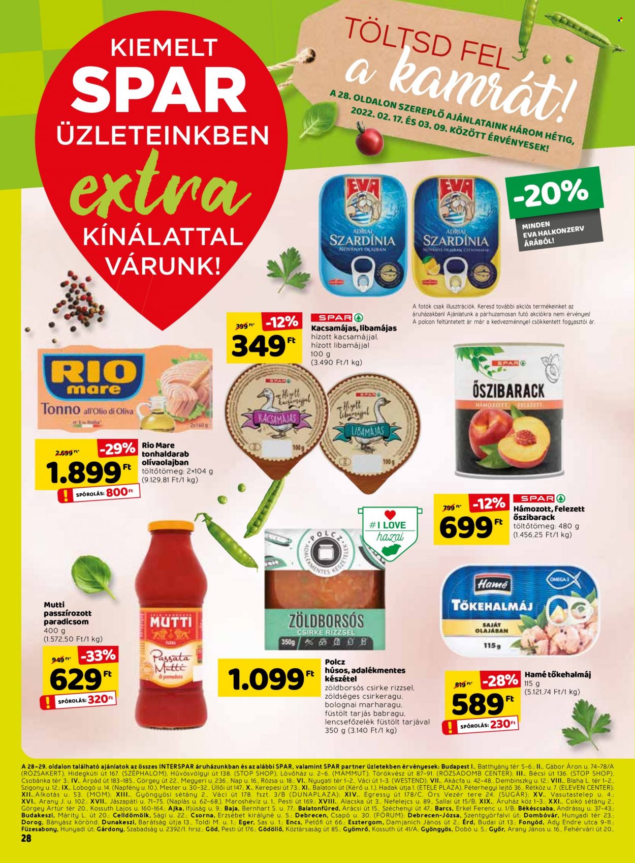 SPAR akciós újságok - 2022.02.17 - 2022.02.23. Oldal 3