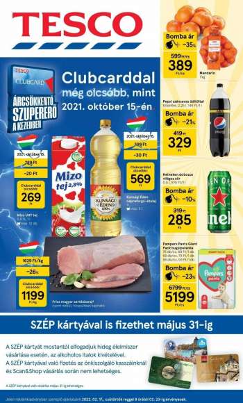 Újság TESCO - 2022.02.17 - 2022.02.23.