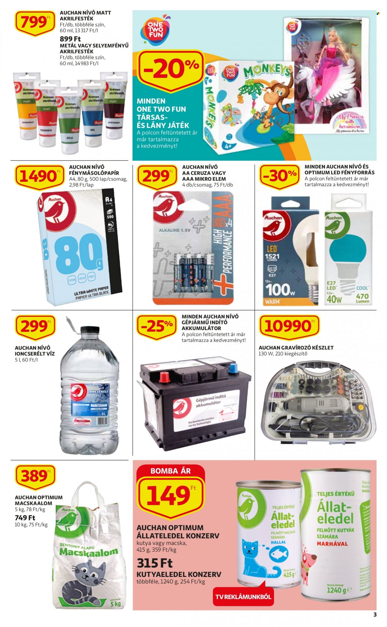 Auchan akciós újságok - 2022.02.17 - 2022.03.02. Oldal 3