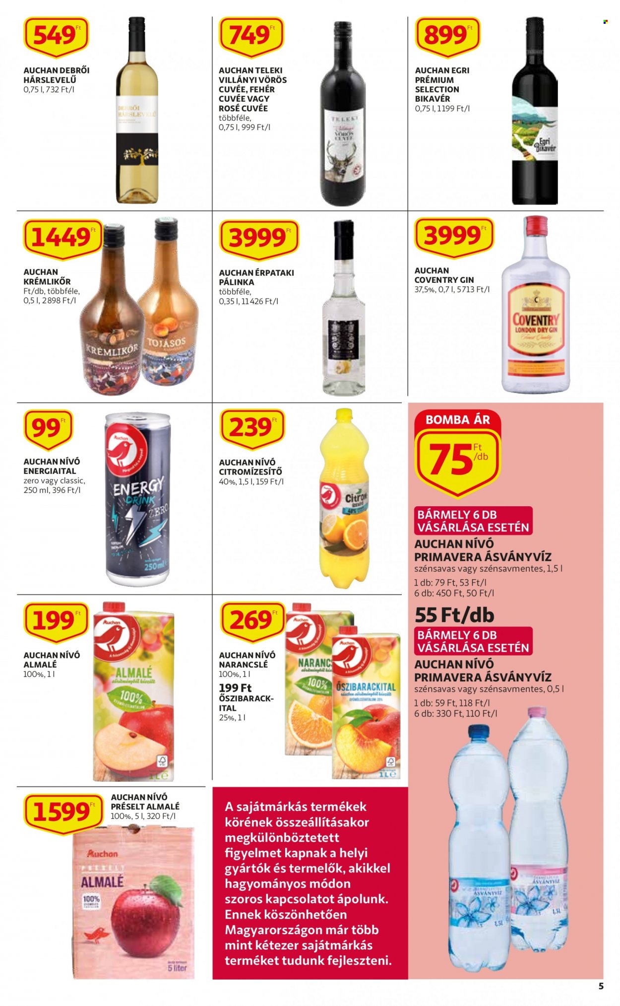 Auchan akciós újságok - 2022.02.17 - 2022.03.02. Oldal 5