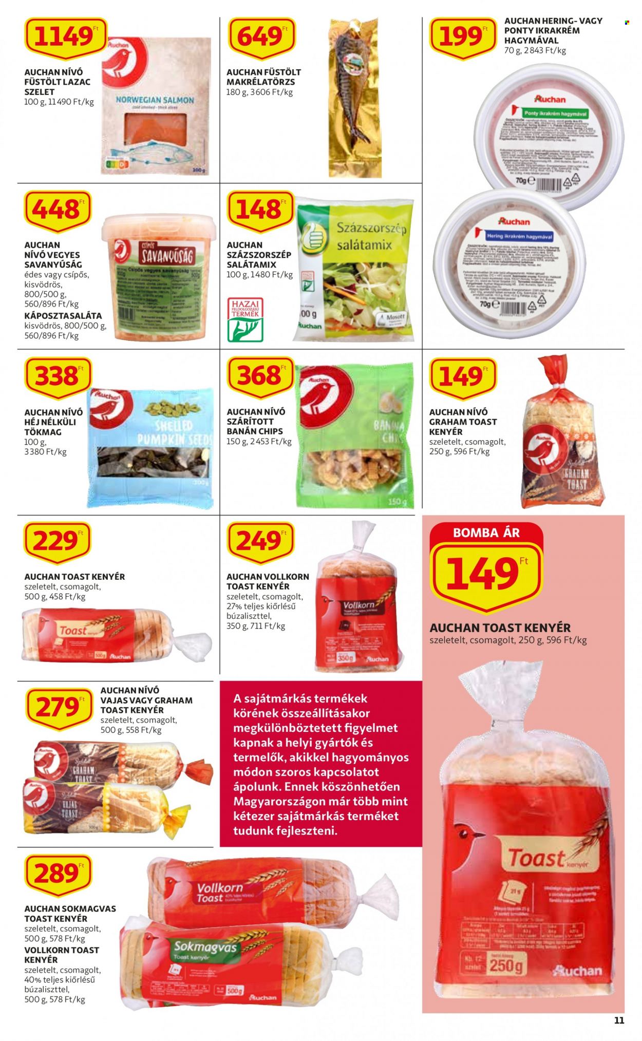 Auchan akciós újságok - 2022.02.17 - 2022.03.02. Oldal 11