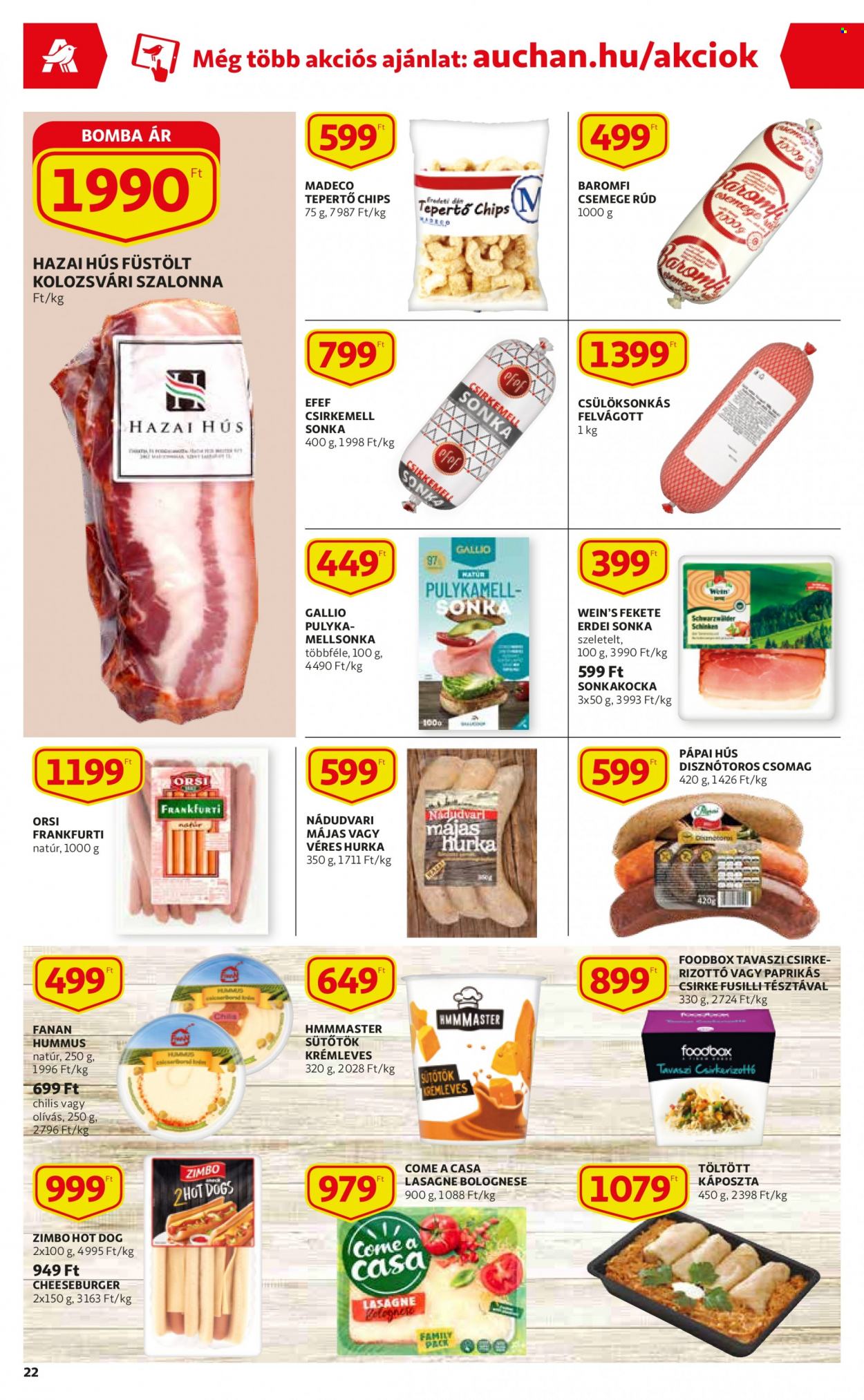 Auchan akciós újságok - 2022.02.17 - 2022.03.02. Oldal 22