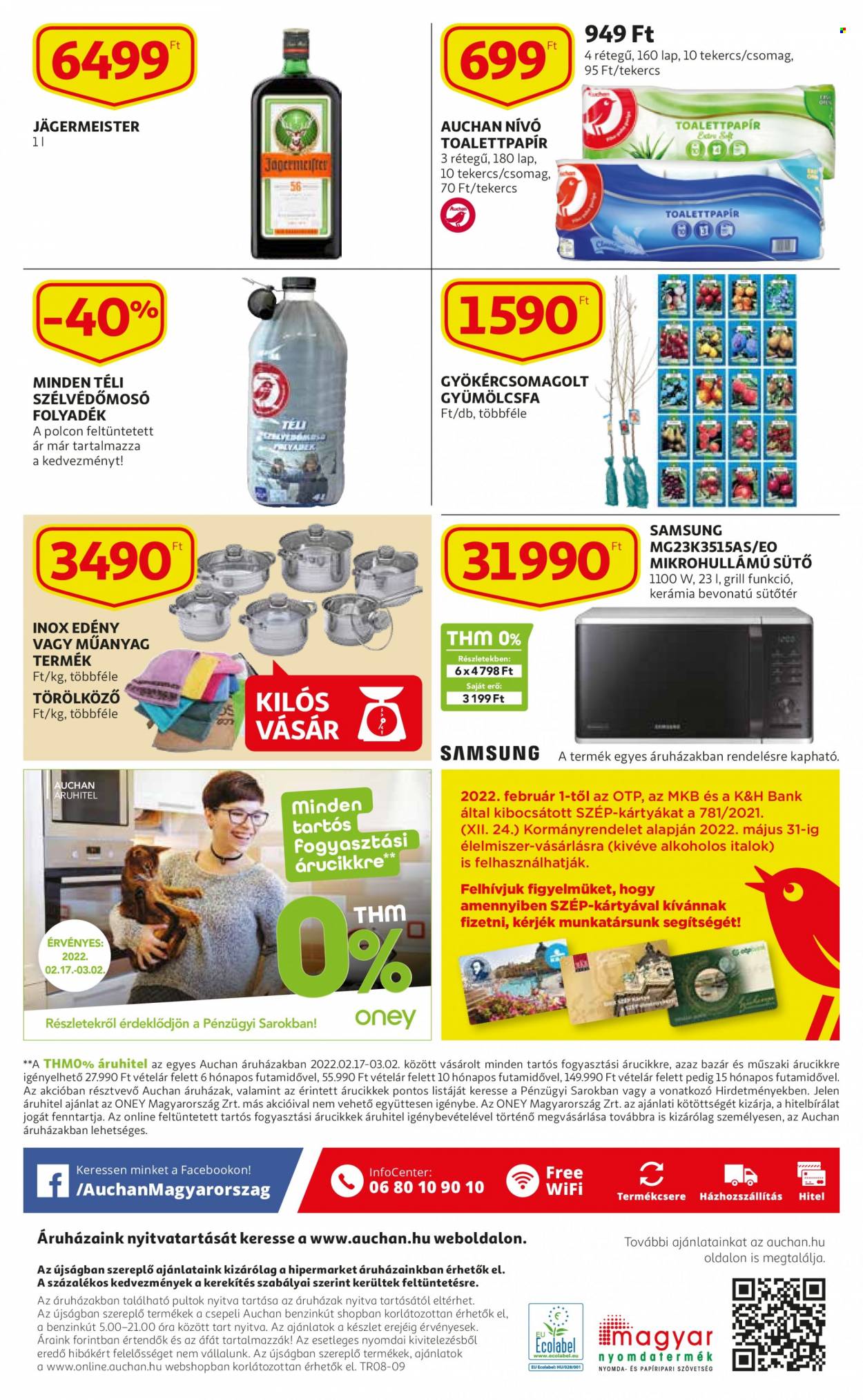 Auchan akciós újságok - 2022.02.17 - 2022.03.02. Oldal 60