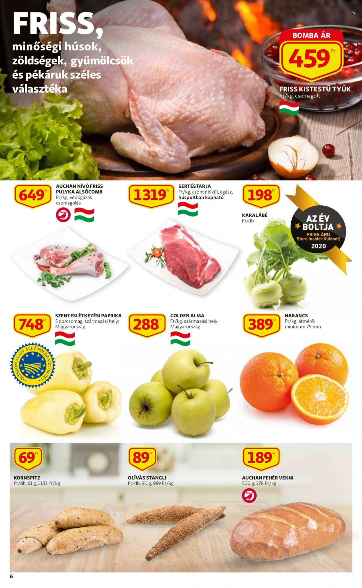 Auchan akciós újságok - 2022.02.17 - 2022.03.02. Oldal 6
