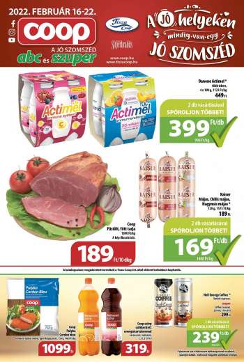 Újság Coop - 2022.02.16 - 2022.02.22.