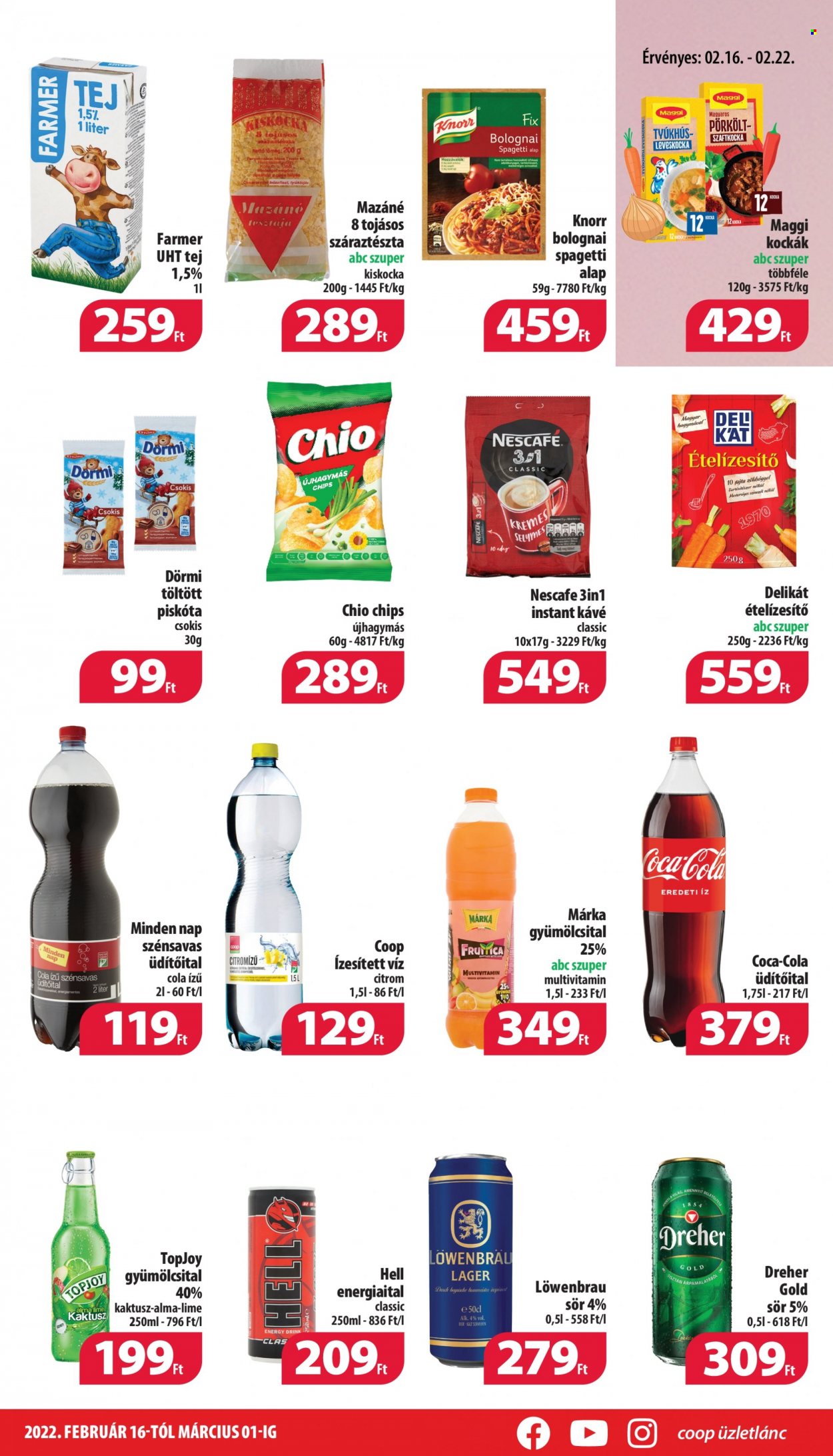 Coop akciós újságok - 2022.02.16 - 2022.03.01. Oldal 3