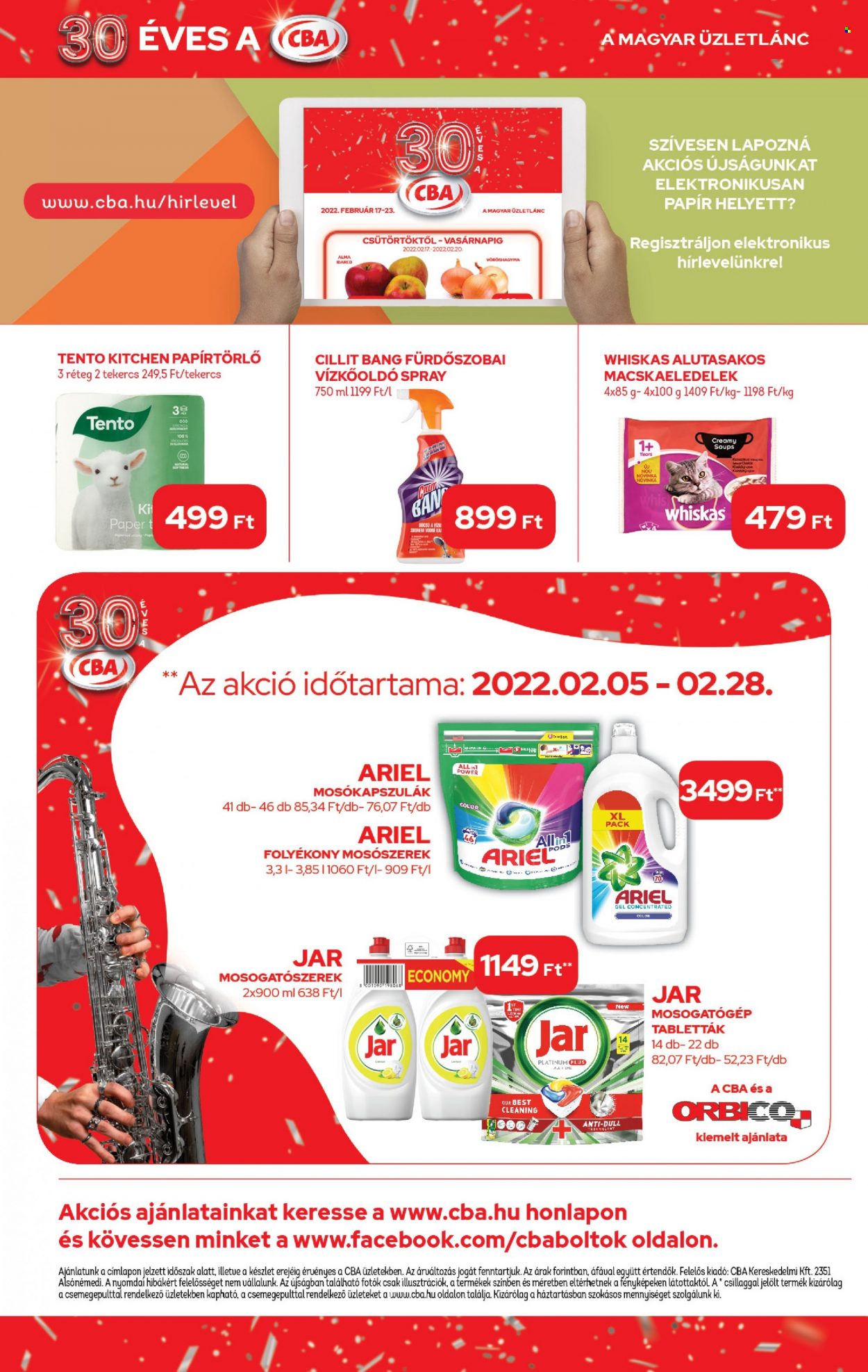 CBA akciós újságok - 2022.02.17 - 2022.02.23. Oldal 8