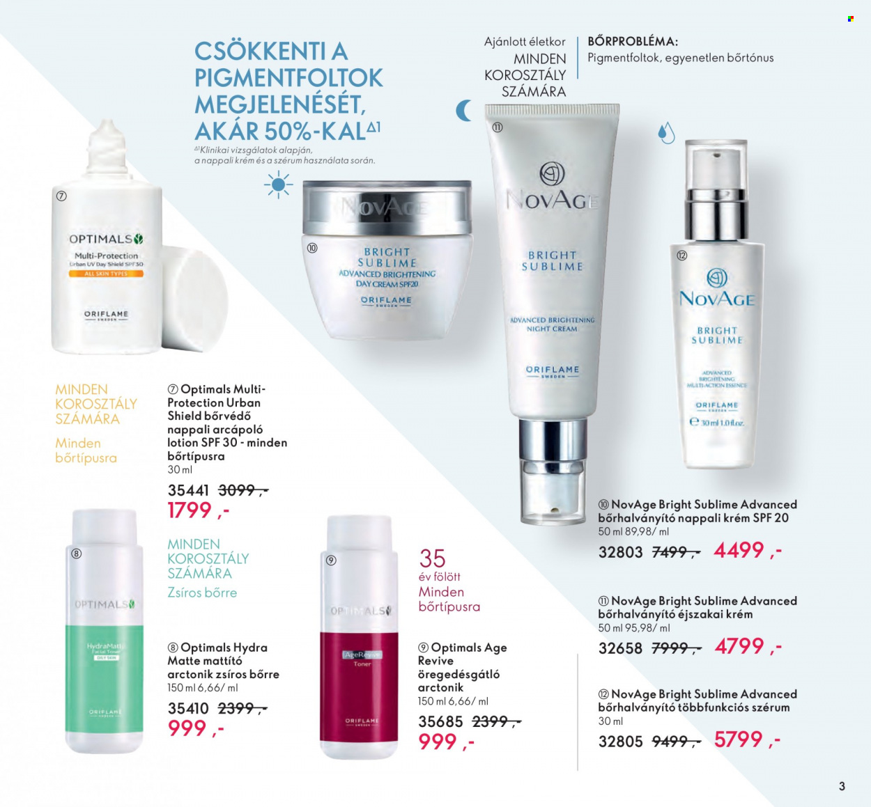 Oriflame akciós újságok - 2022.02.15 - 2022.03.07. Oldal 3