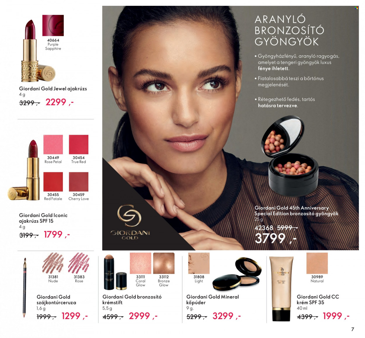 Oriflame akciós újságok - 2022.02.15 - 2022.03.07. Oldal 7