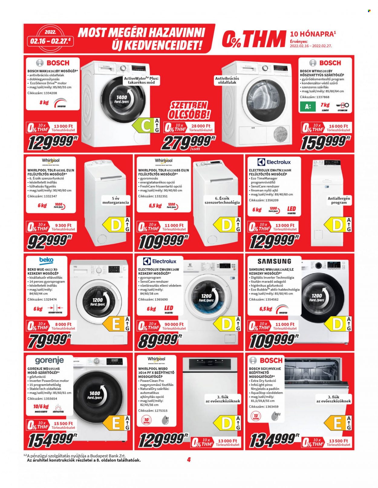 MediaMarkt akciós újságok - 2022.02.16 - 2022.02.27. Oldal 4
