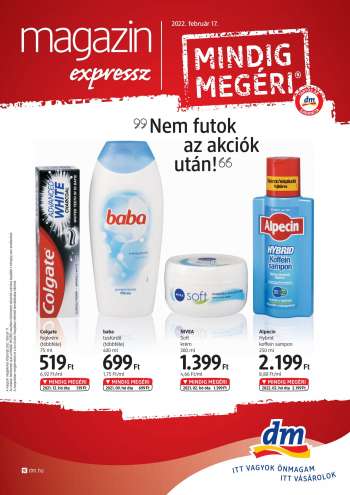 Újság dm drogerie markt.