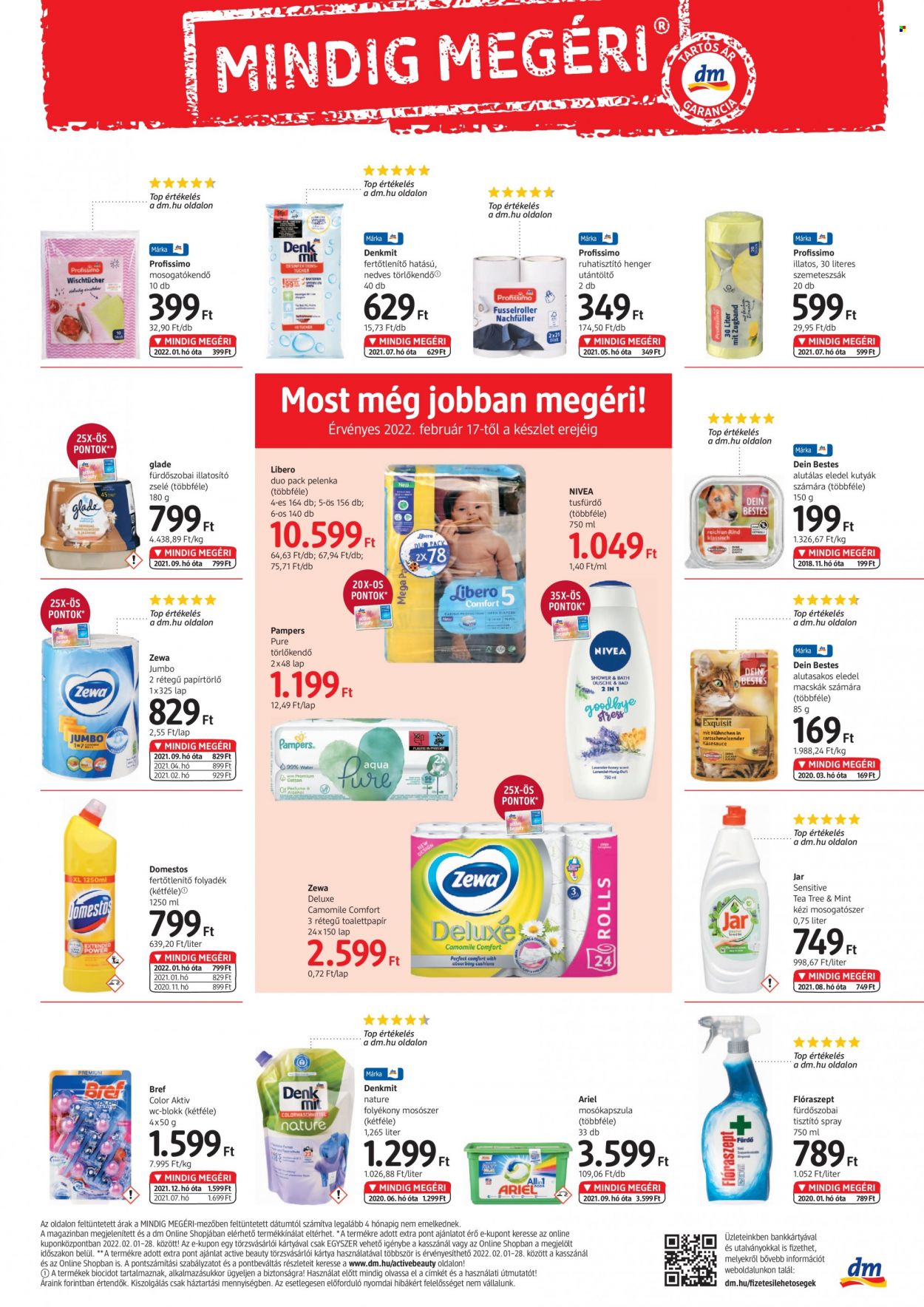 dm drogerie markt akciós újságok - 2022.02.17 - 2022.03.02. Oldal 4