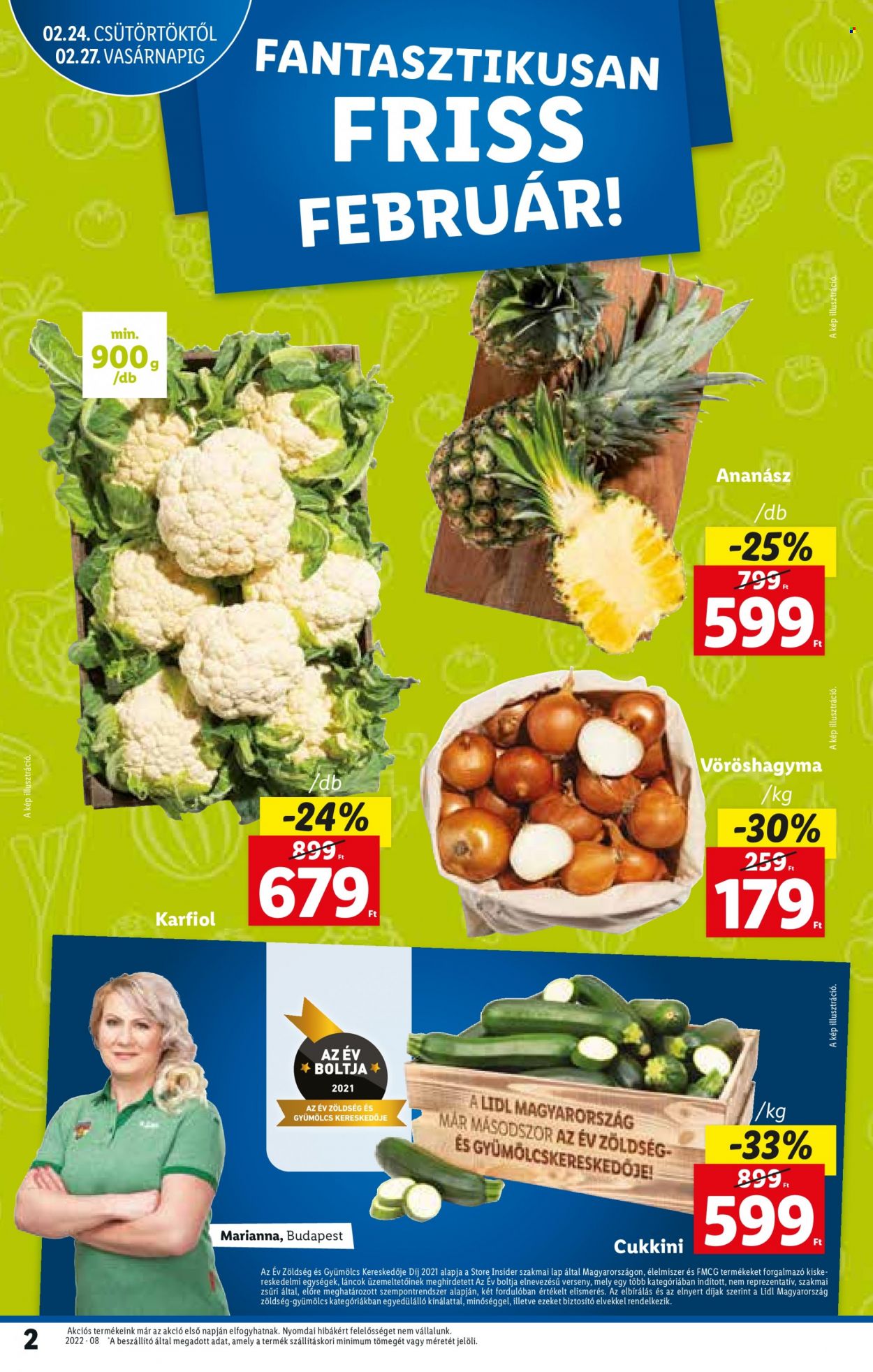Lidl akciós újságok - 2022.02.24 - 2022.03.02. Oldal 2