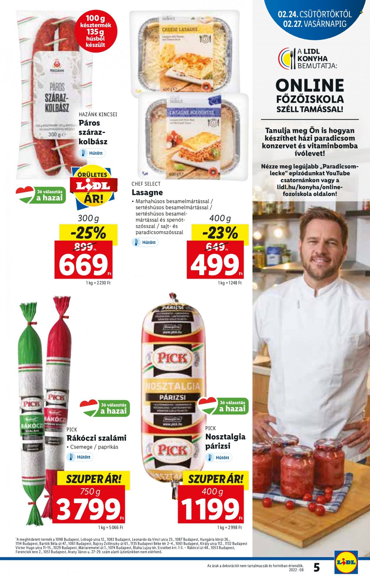 Lidl akciós újságok - 2022.02.24 - 2022.03.02. Oldal 5