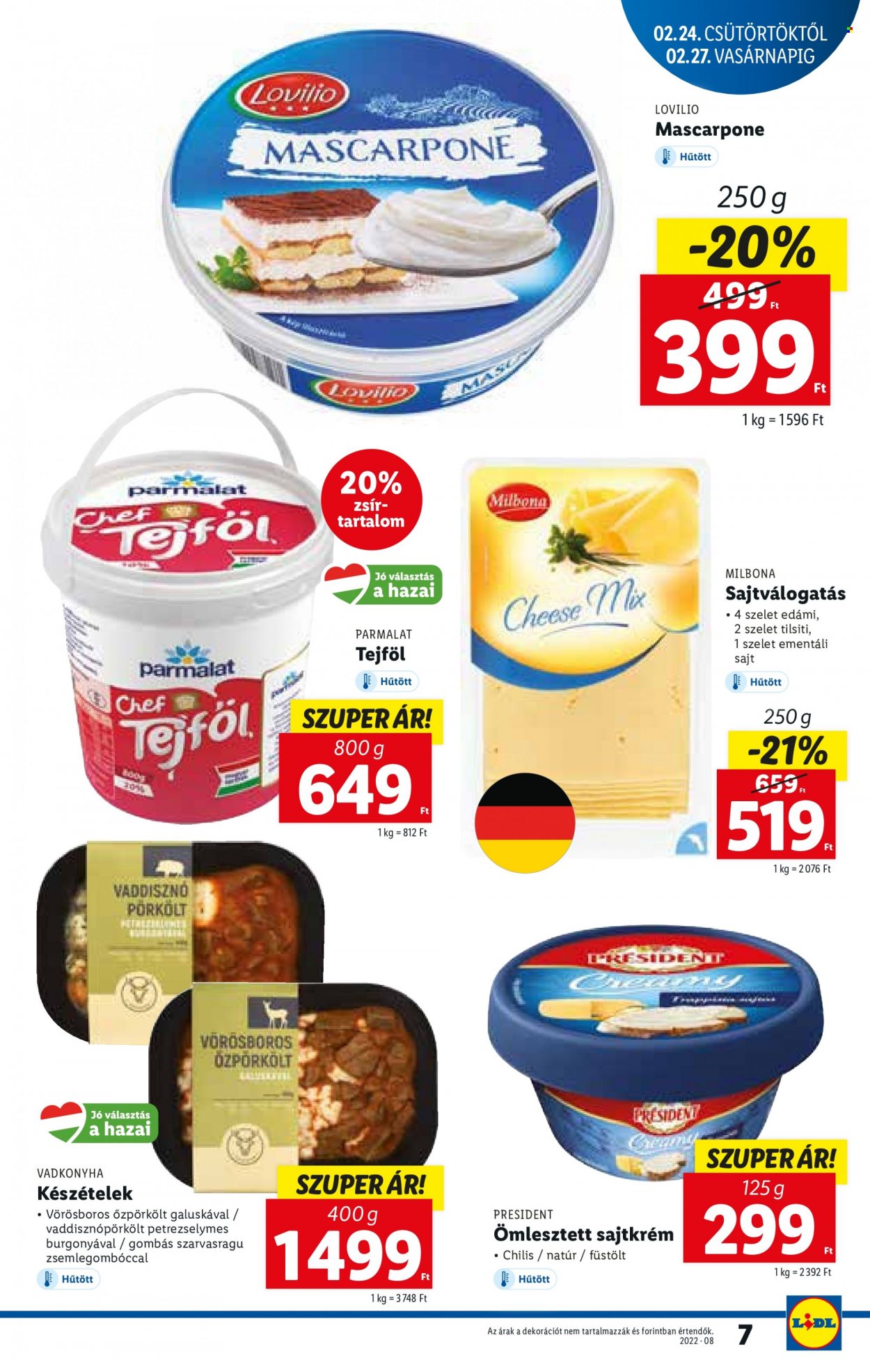 Lidl akciós újságok - 2022.02.24 - 2022.03.02. Oldal 7