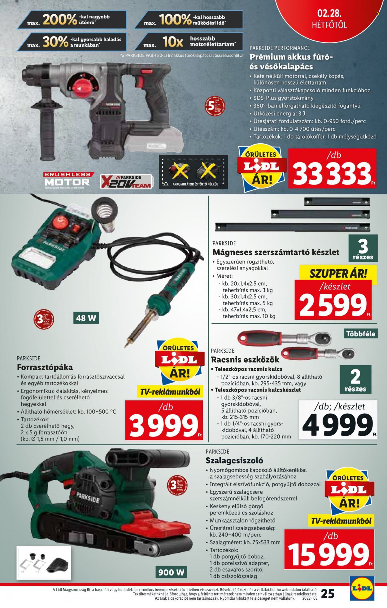 Lidl akciós újságok - 2022.02.24 - 2022.03.02. Oldal 25