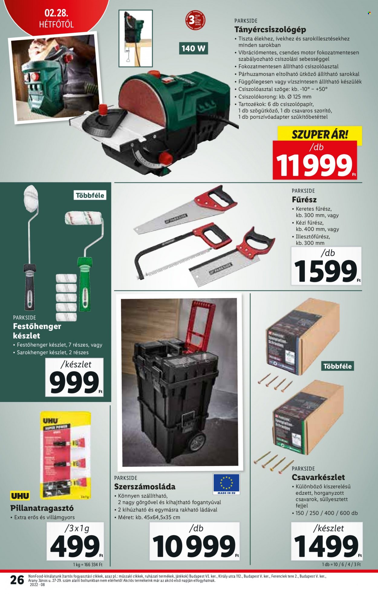 Lidl akciós újságok - 2022.02.24 - 2022.03.02. Oldal 26