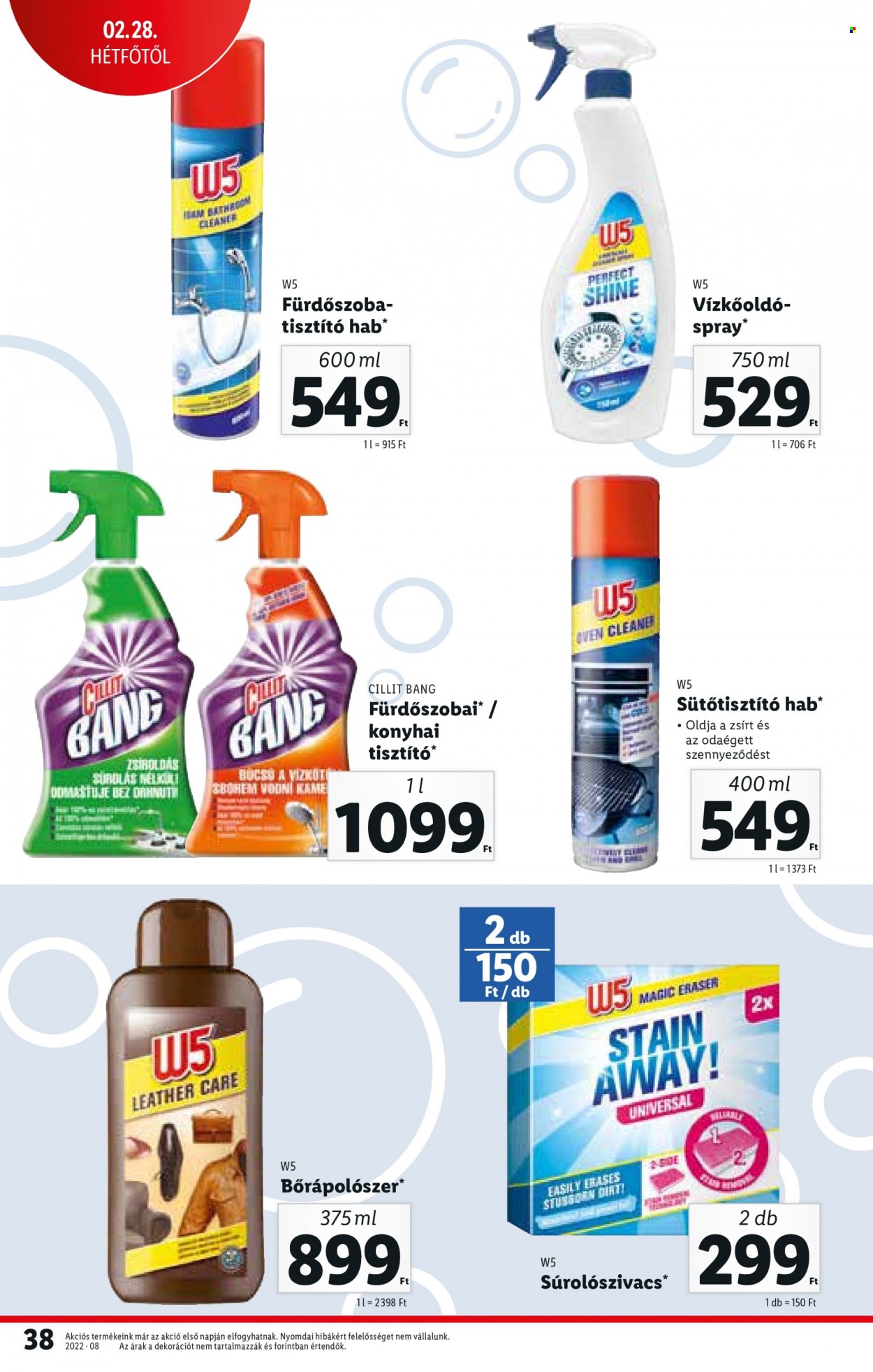 Lidl akciós újságok - 2022.02.24 - 2022.03.02. Oldal 38
