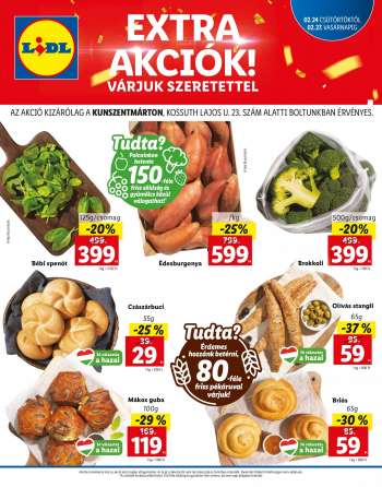 Újság Lidl - 2022.02.24 - 2022.02.27.