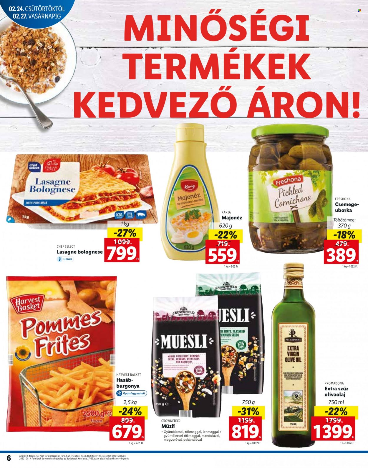 Lidl akciós újságok - 2022.02.24 - 2022.02.27. Oldal 6