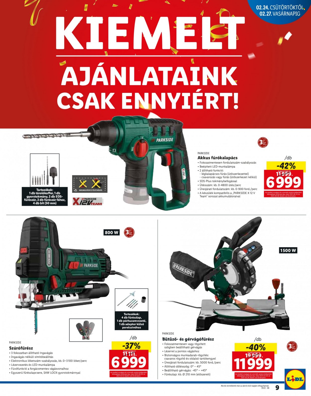 Lidl akciós újságok - 2022.02.24 - 2022.02.27. Oldal 9