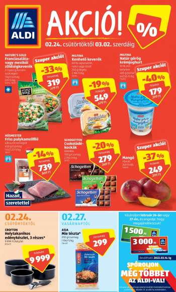 Újság Aldi - 2022.02.24 - 2022.03.02.