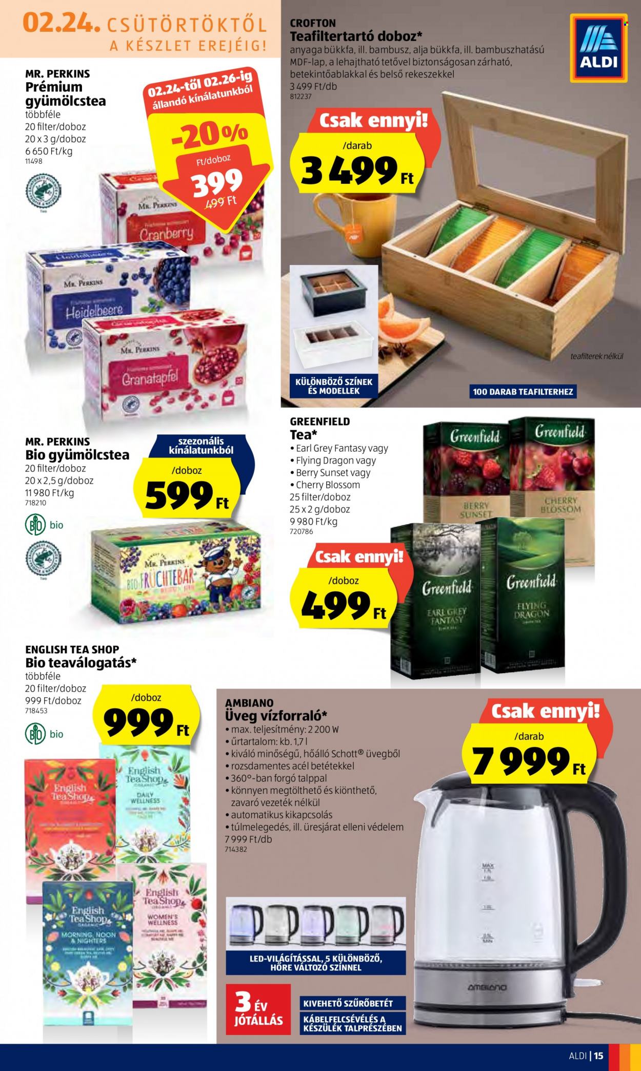 Aldi akciós újságok - 2022.02.24 - 2022.03.02. Oldal 15