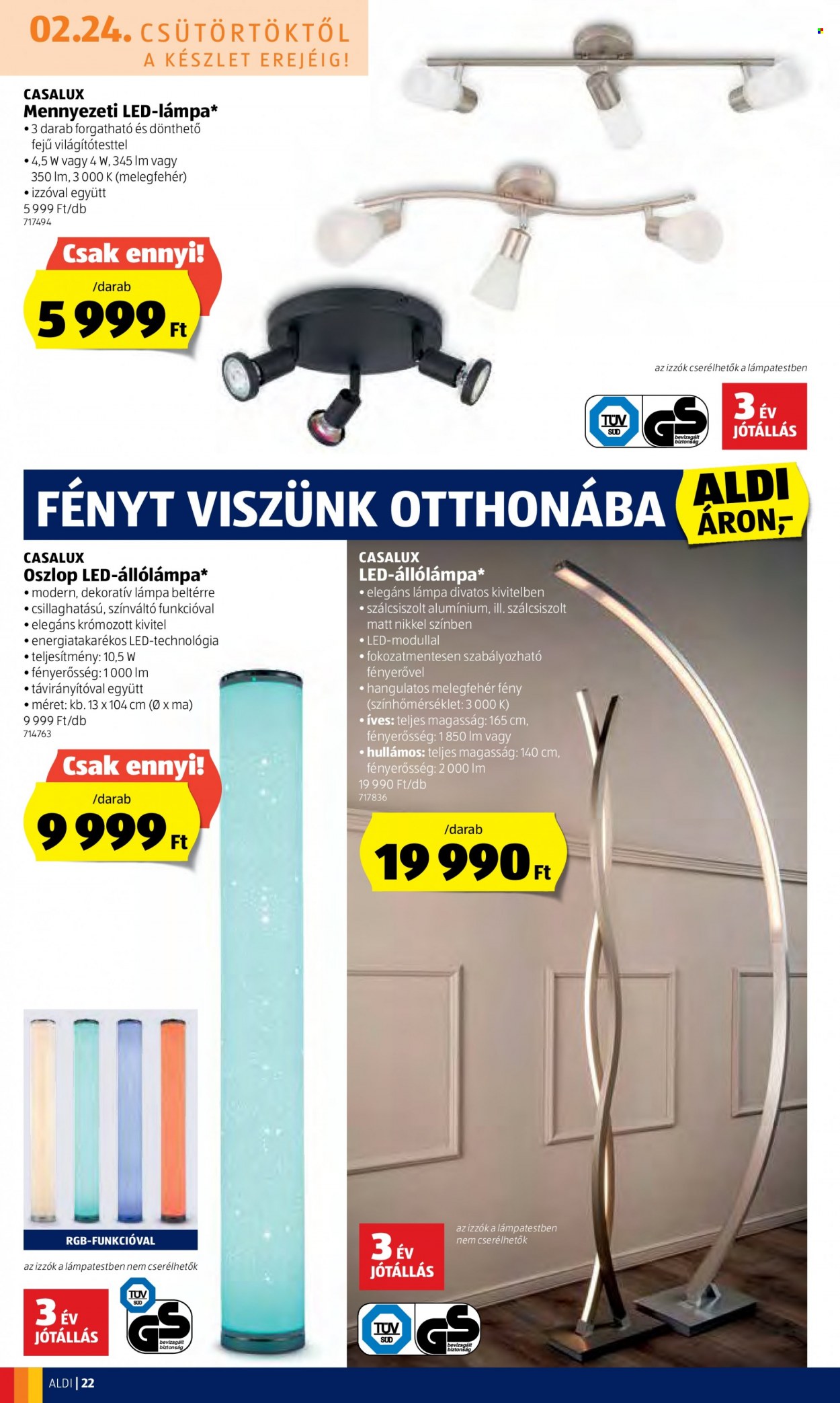 Aldi akciós újságok - 2022.02.24 - 2022.03.02. Oldal 22