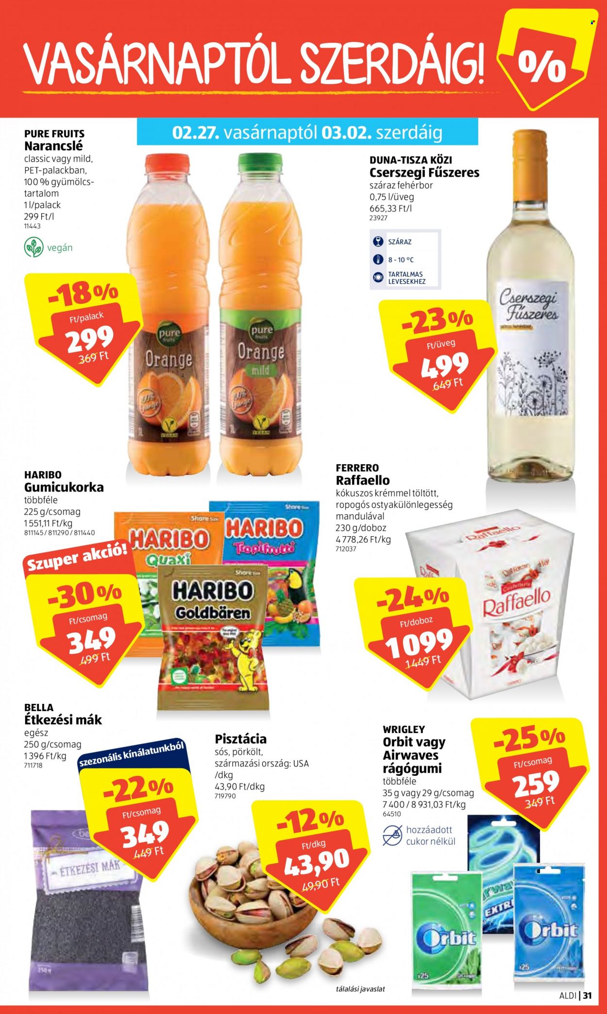 Aldi akciós újságok - 2022.02.24 - 2022.03.02. Oldal 31