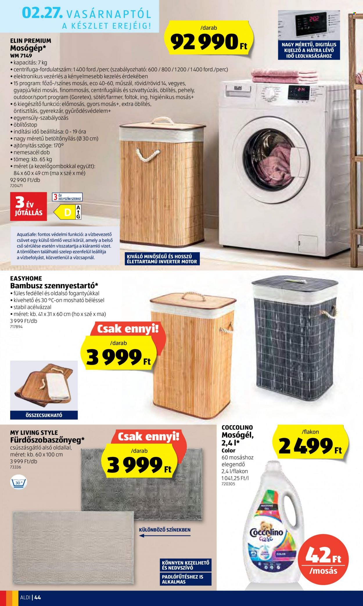 Aldi akciós újságok - 2022.02.24 - 2022.03.02. Oldal 44