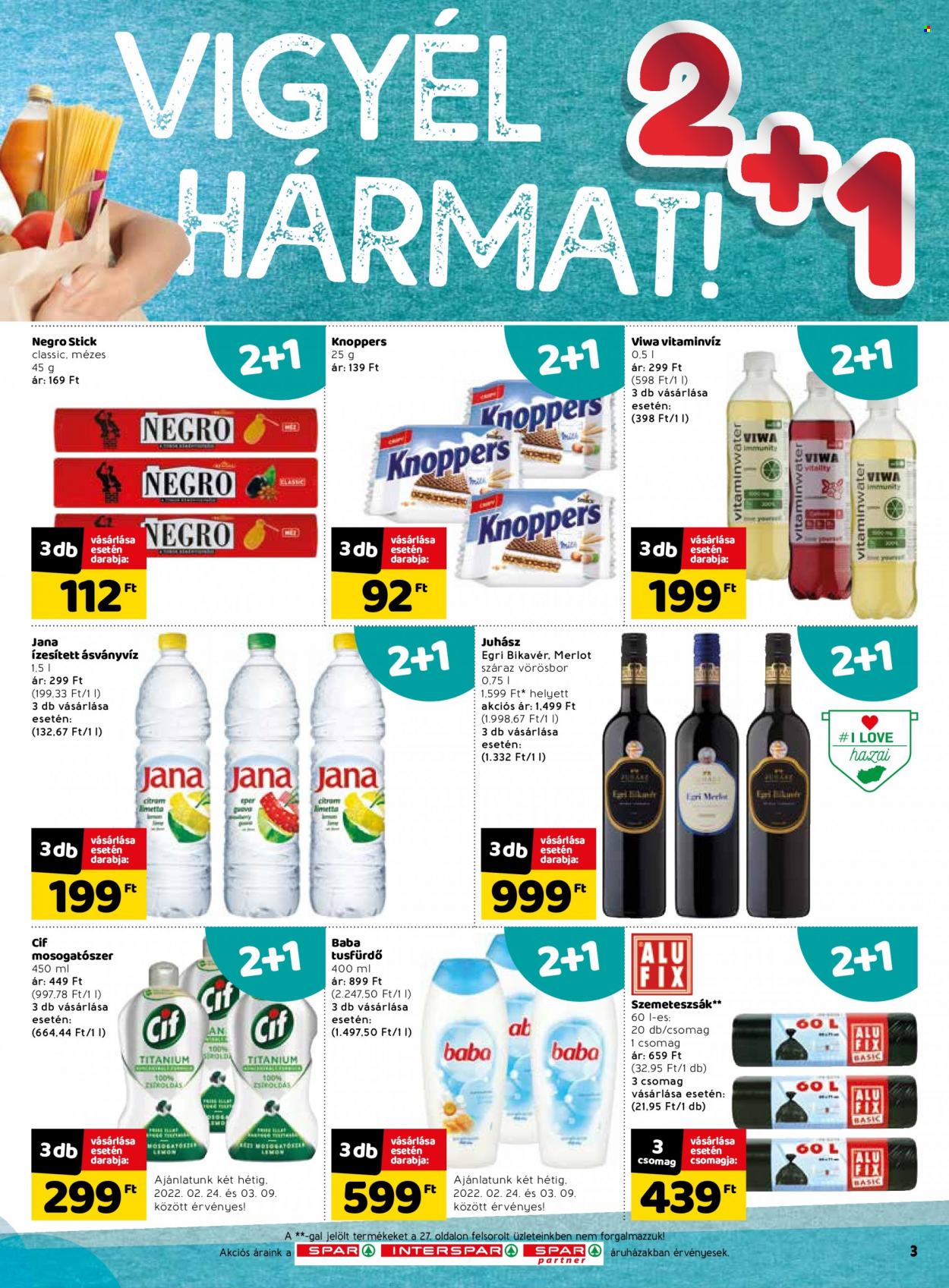 SPAR akciós újságok - 2022.02.24 - 2022.03.02. Oldal 3