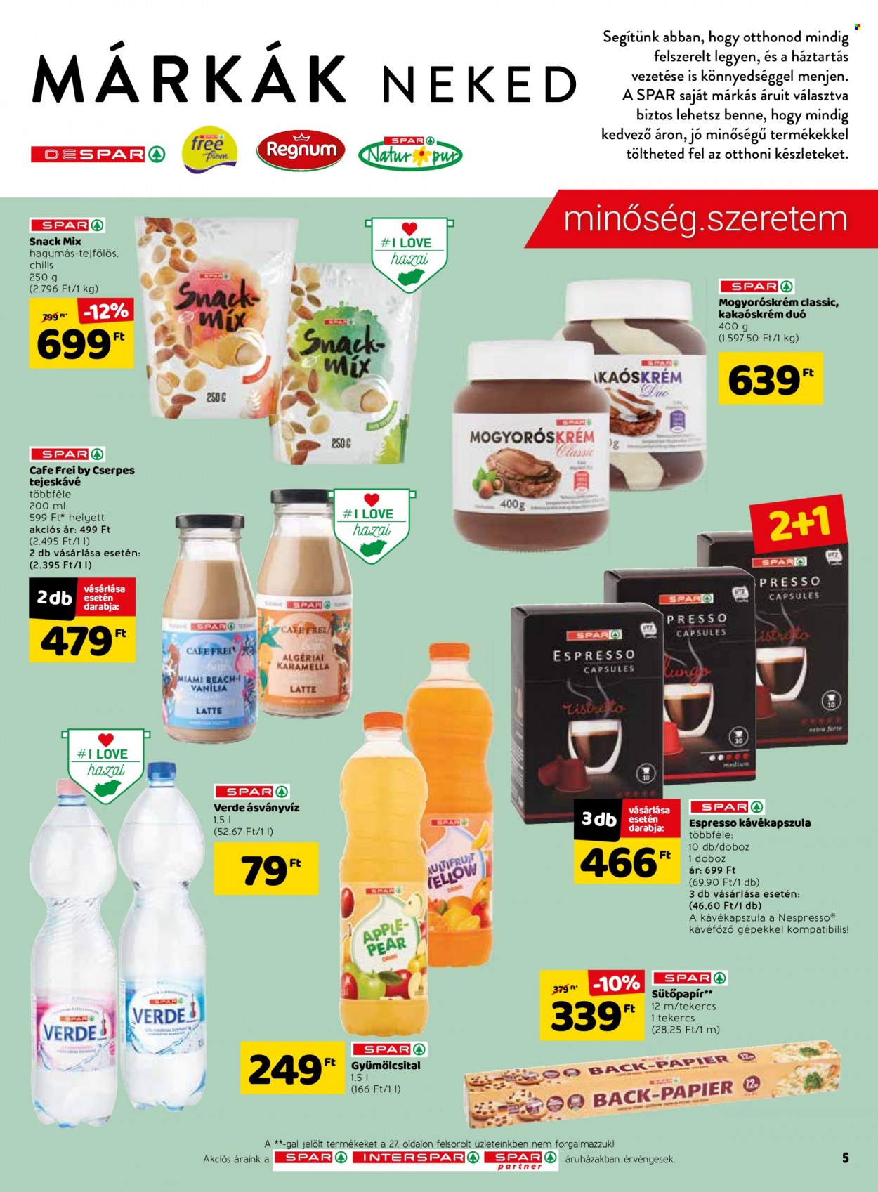 SPAR akciós újságok - 2022.02.24 - 2022.03.02. Oldal 7