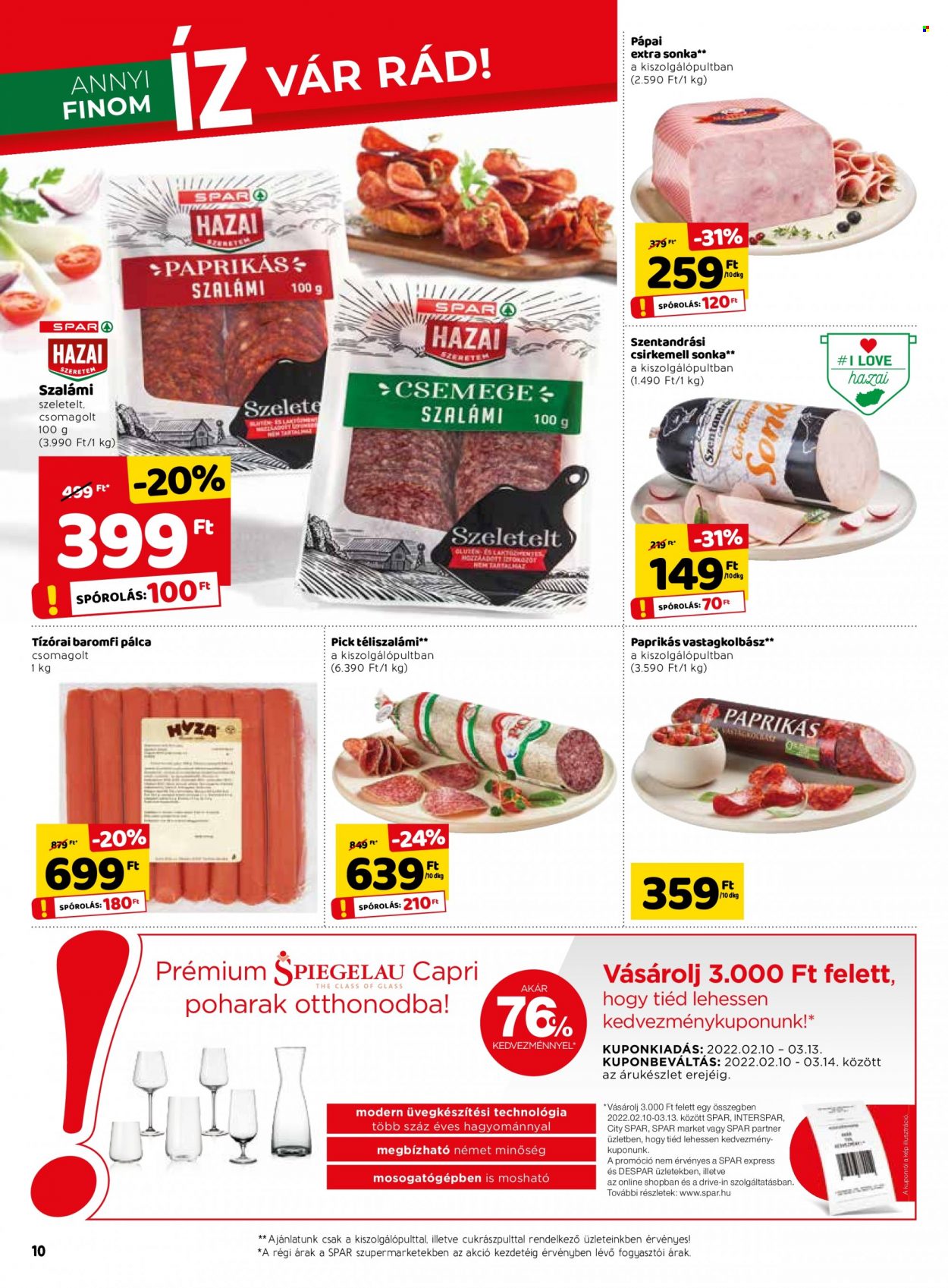 SPAR akciós újságok - 2022.02.24 - 2022.03.02. Oldal 14